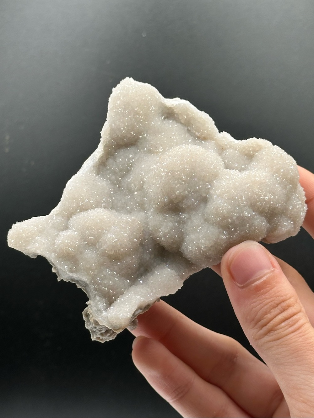 Druzy Agate from Missouri 💎🤍💎 DAM3